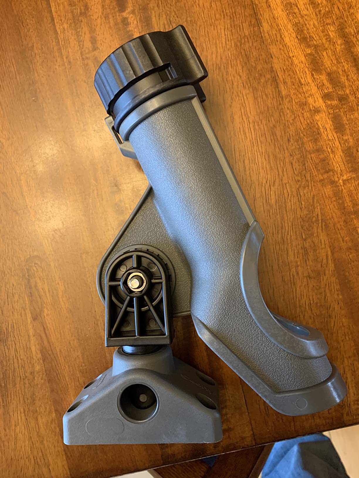 Scotty #230 Powerlock Rod Holder with #241 Side/Deck Mount - Adjustable Boat Fishing Rod Holder, Universal Cradle Design, Marine-Grade Construction customer photo 1