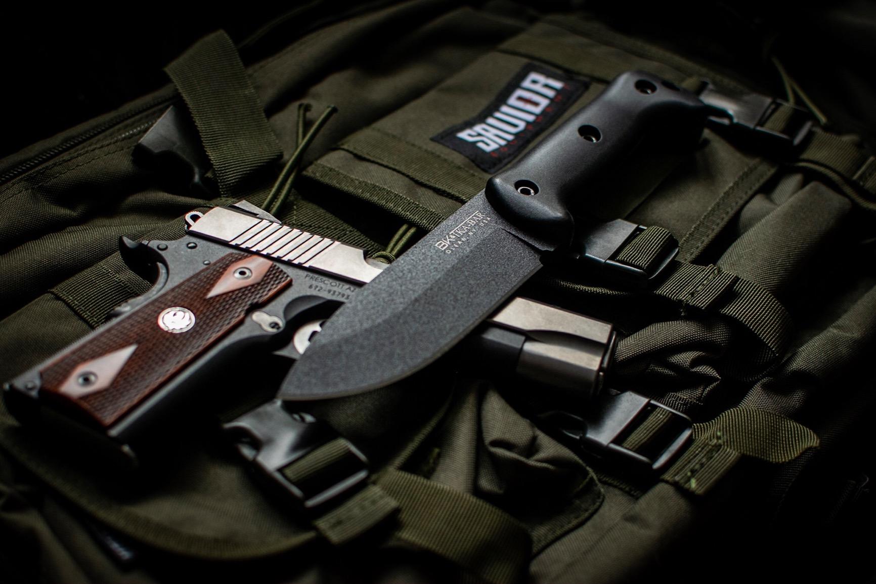 KA-BAR Becker BK2 Campanion Fixed Blade Knife, Carbon Steel customer photo 1