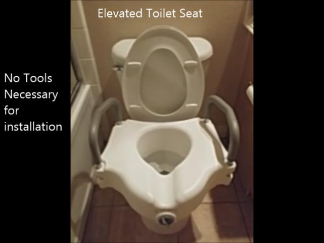 Drive Medical 2-in-1 Raised Toilet Seat with Removable Padded Arms customer photo 2