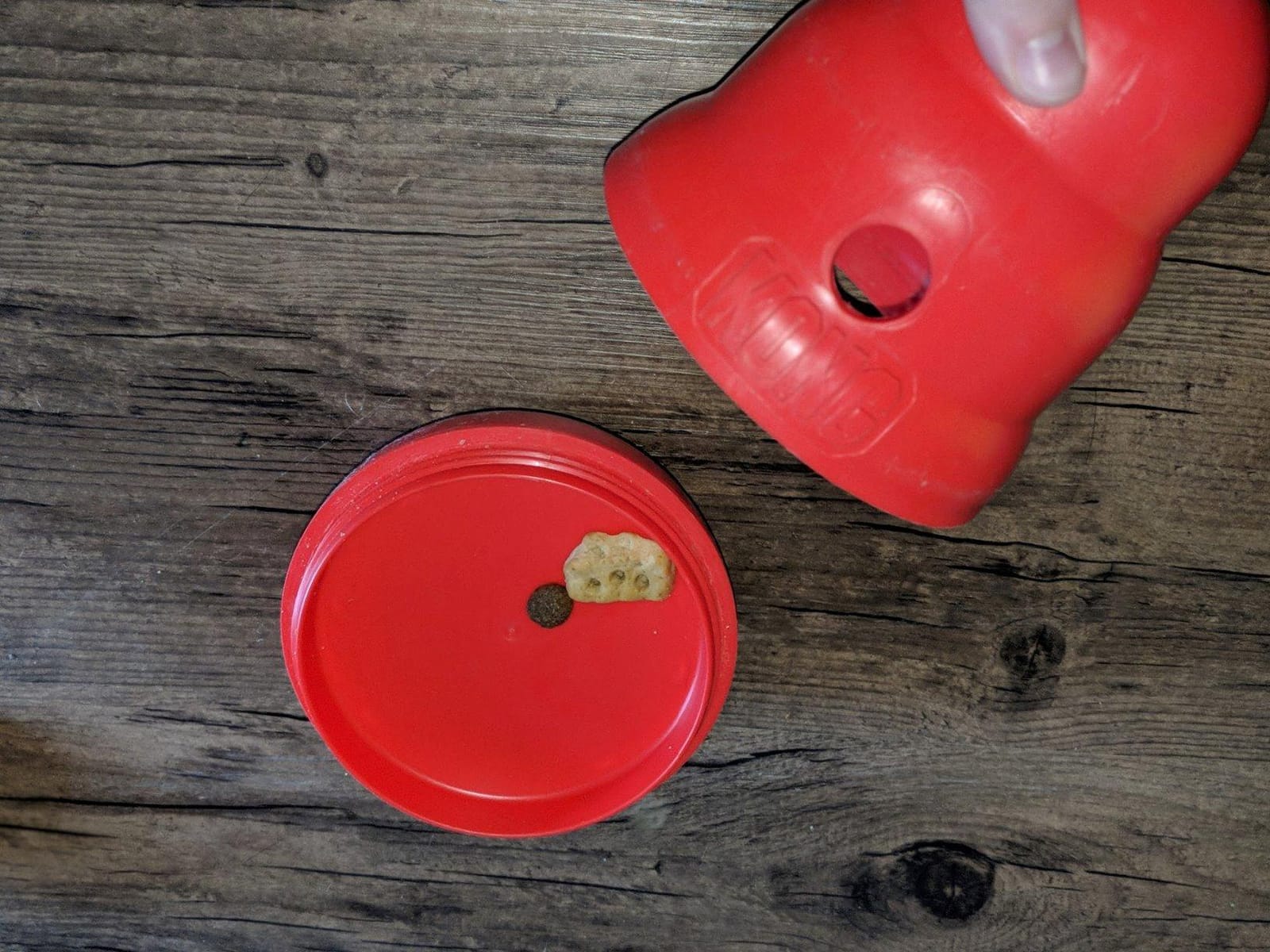 KONG Wobbler Interactive Treat-Dispensing Dog Toy, for Medium/Large Dogs | Interactive Treat-Dispensing Toy & Slow Feeder That Supports Healthy Eating & Keeps Dogs Mentally Busy customer photo 2