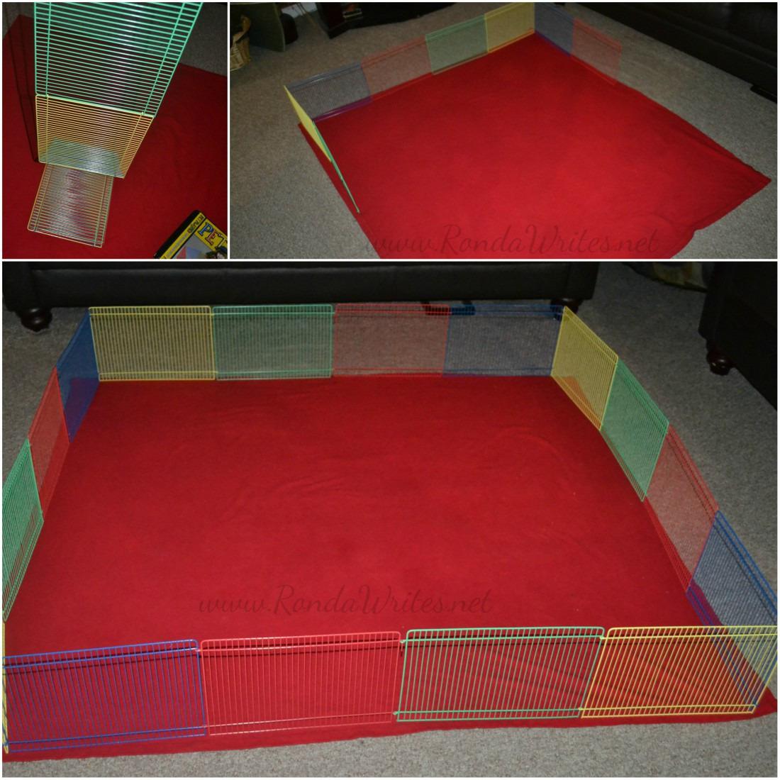 Prevue Pet Products Multi-Color Small Pet Playpen - Multi-Color customer photo 2