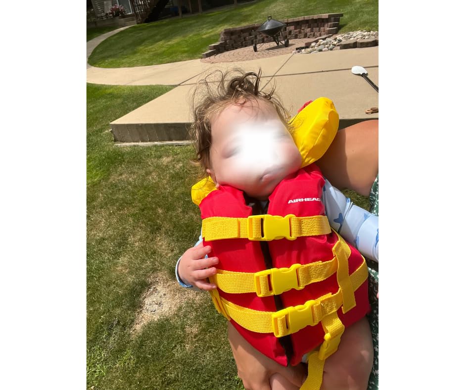 Airhead General Purpose Life Jacket for Adults & Kids - US Coast Guard Approved Life Vest for Men, Women, Youth, Child & Infant, Boating Safety PFD for Fishing & Swimming customer photo 1
