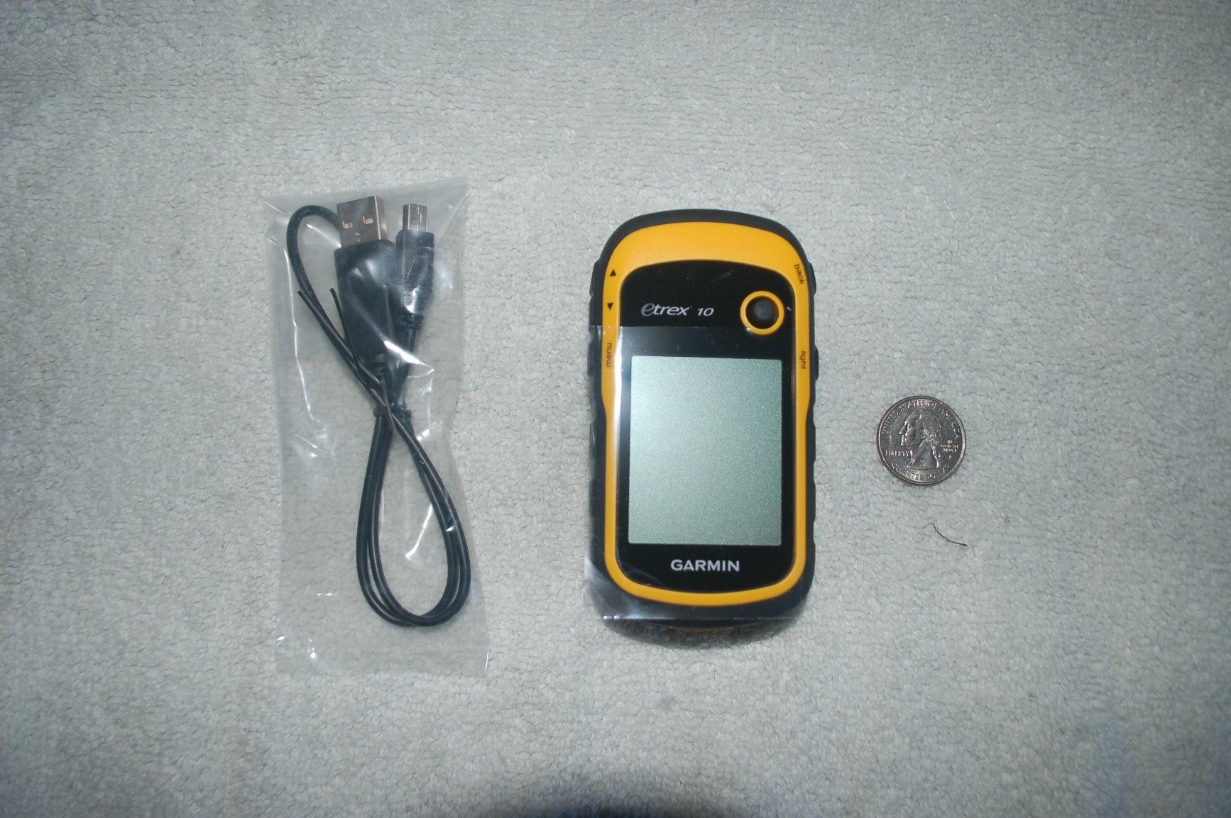 Garmin 010-00970-00 eTrex 10 Worldwide Handheld GPS Navigator customer photo 1