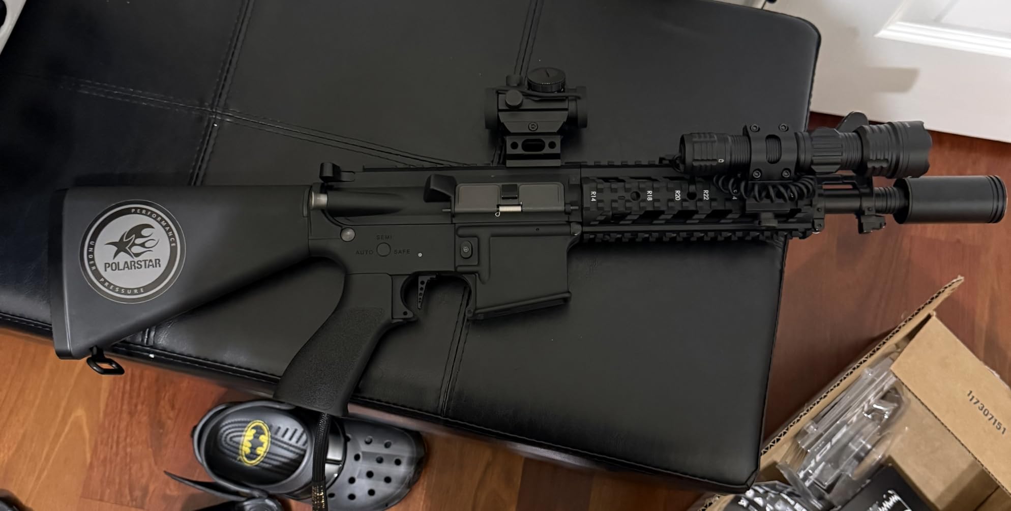 G&G Airsoft CM16 M4 High-Performance Full Metal Gearbox 6mm AEG Rifle with Integrated RAS and Crane Stock, Combat Machine Raider, Game Master Series customer photo 2