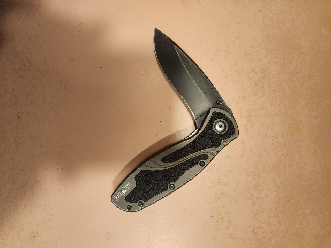 Kershaw Blur Pocket Knife, Olive and Black, 3.4 Inch Recurve Blade | EDC with Assisted Opening, USA Made, Reversible Pocketclip, Everyday Carry for Men and Women customer photo 2