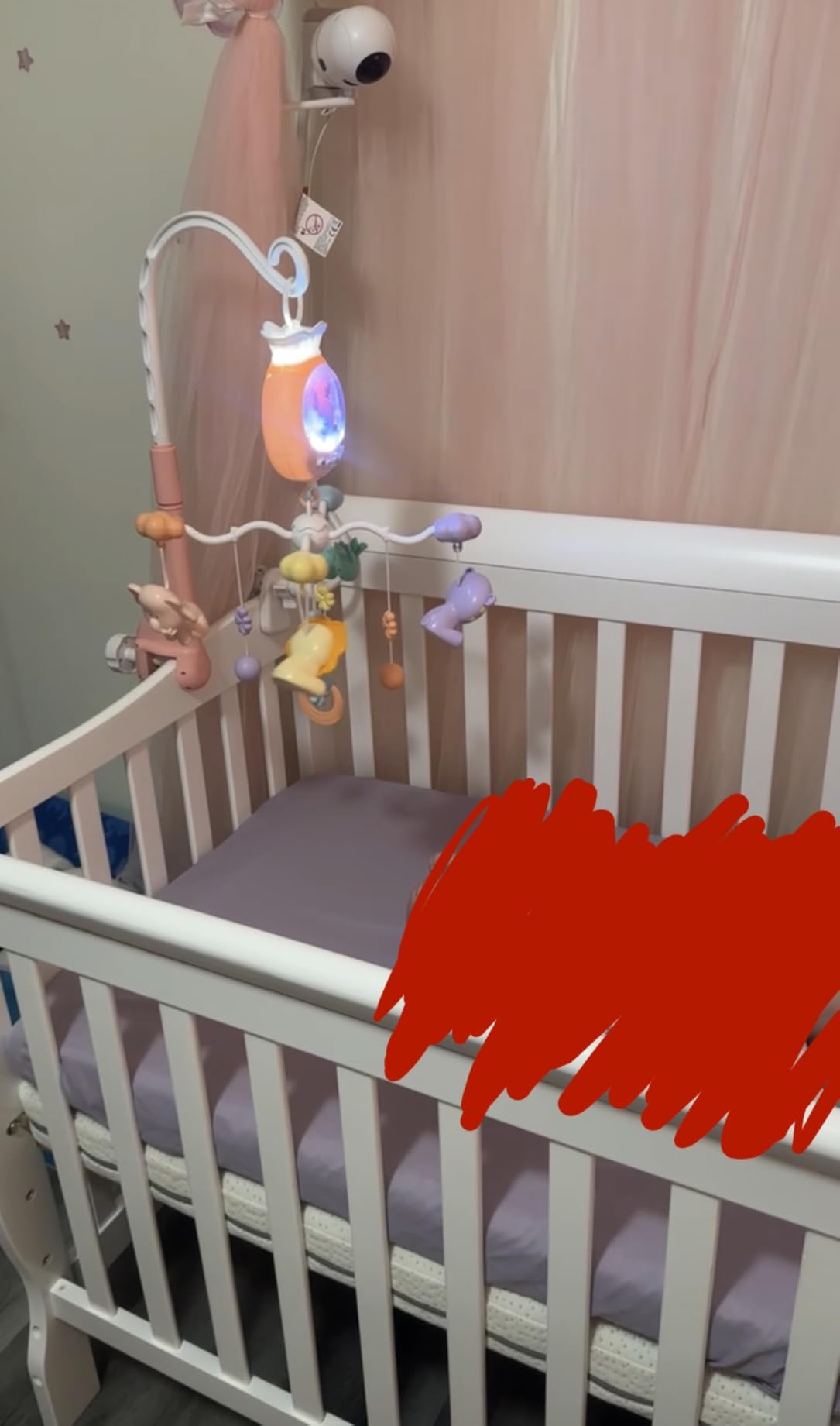 Dream On Me 4-in-1 Mini Baby Crib for Small Spaces, Aden, White customer photo 1