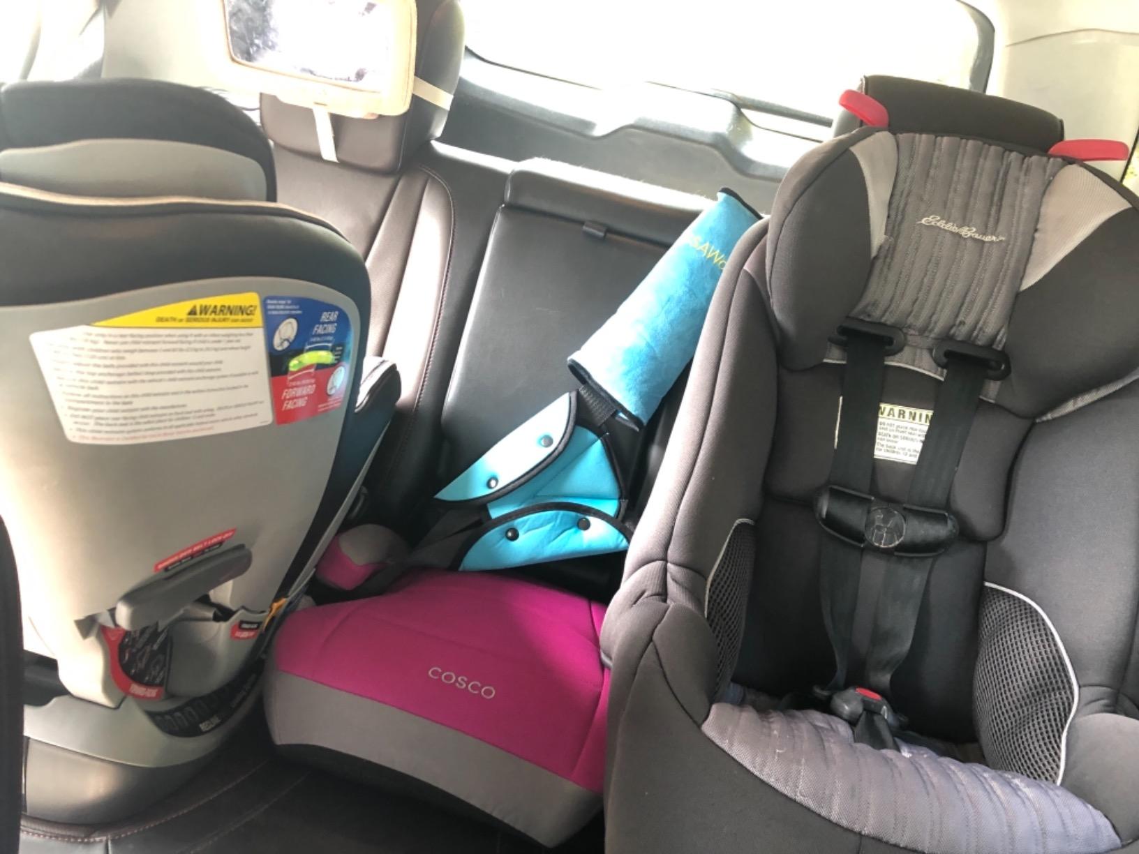 Cosco Topside Backless Booster Car Seat, Leo customer photo 1