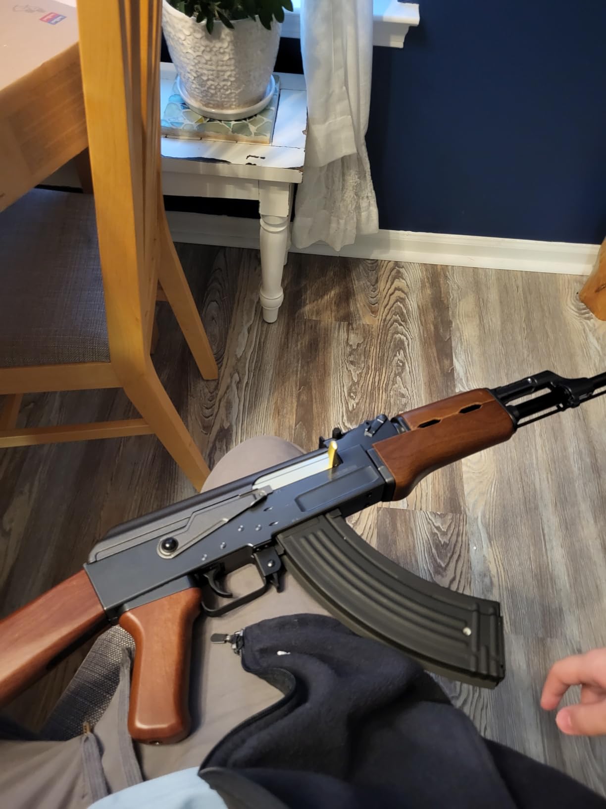 double eagle full auto electric metal aeg ak-47 rifle fps-350 airsoft gun(Airsoft Gun) customer photo 1