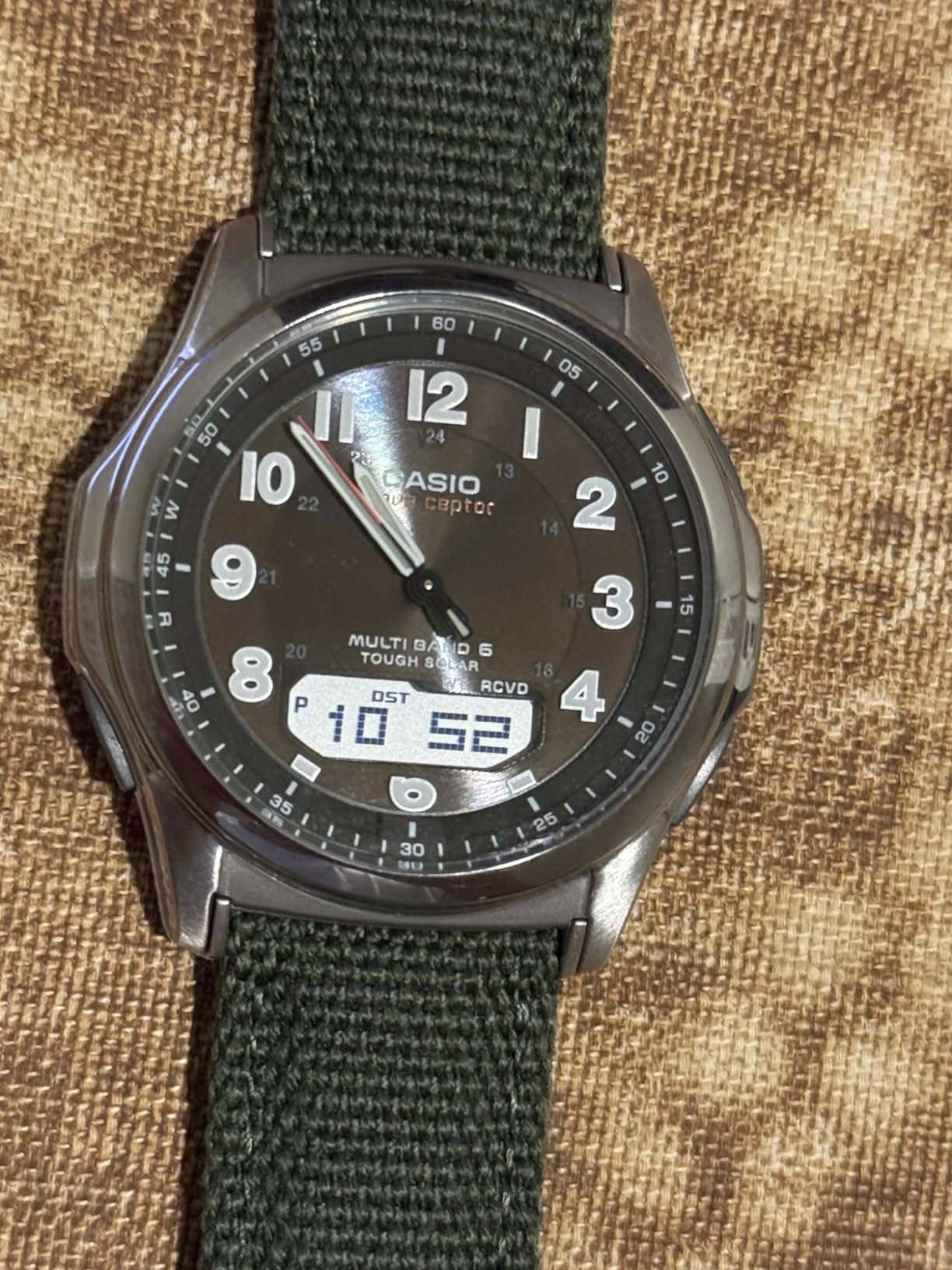 Casio Wave Ceptor Tough Solar MULTIBAND6 Men's Watch WVA-M630B-3AJF (Japan Import) customer photo 2