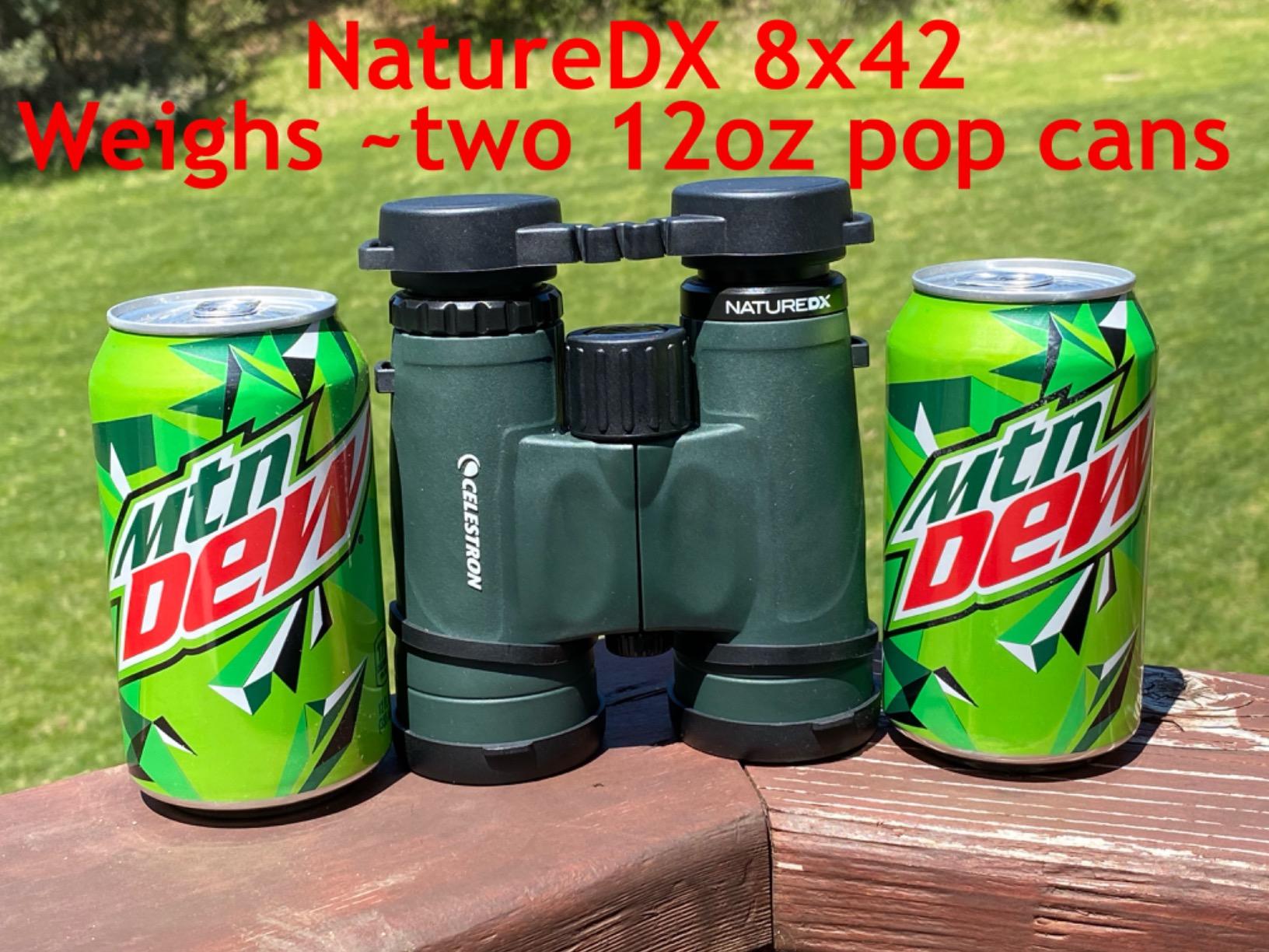 Celestron Nature DX 8x42 Waterproof Binoculars for Bird Watching & Outdoors | Phase-Coated BaK-4 Prisms, Bright Fully Multi-Coated Optics, 42mm Objective Lenses, Durable Rubber Armor, Outdoor & Nature Viewing customer photo 1