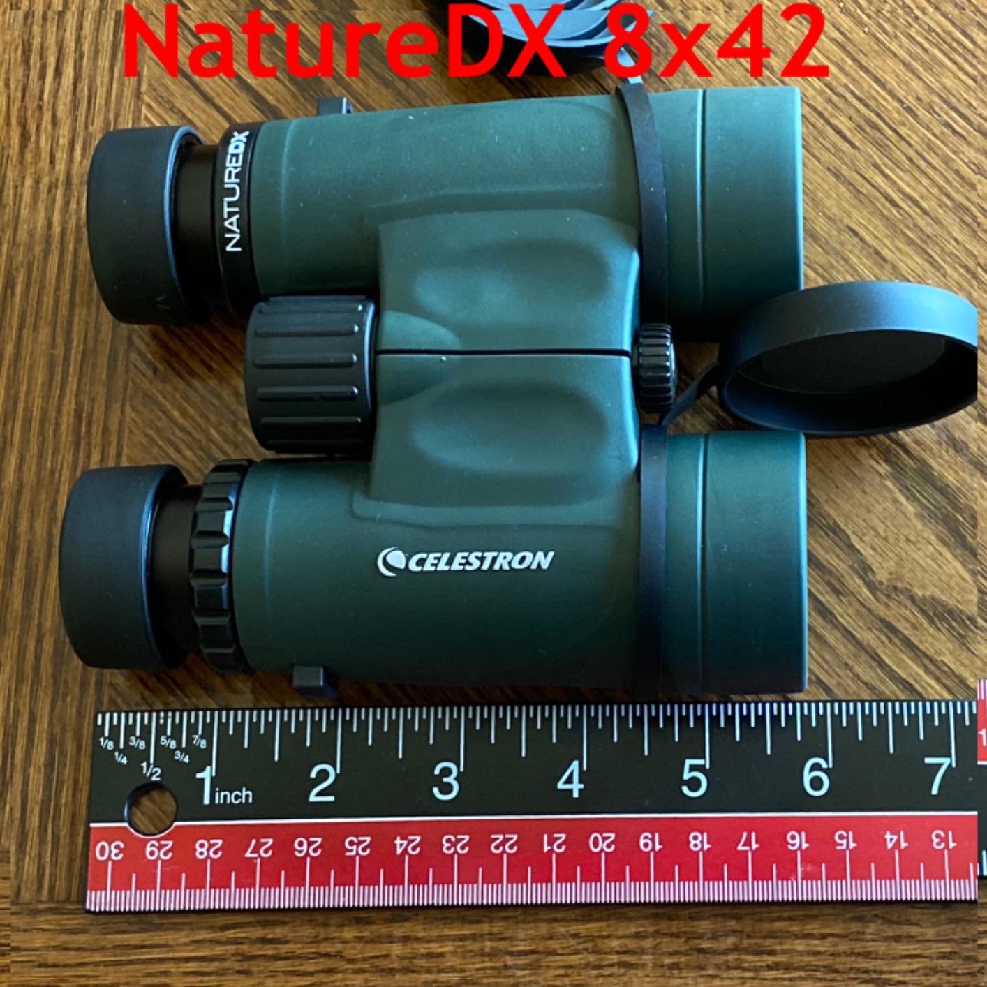 Celestron Nature DX 8x42 Waterproof Binoculars for Bird Watching & Outdoors | Phase-Coated BaK-4 Prisms, Bright Fully Multi-Coated Optics, 42mm Objective Lenses, Durable Rubber Armor, Outdoor & Nature Viewing customer photo 2
