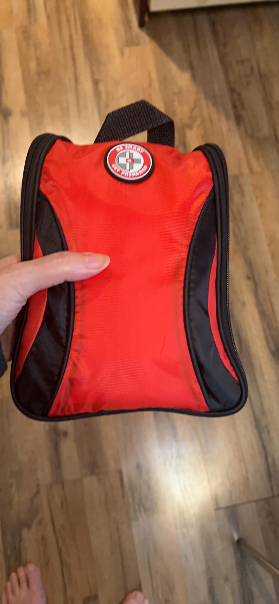 Be Smart Get Prepared 110 pc First Aid Kit: Clean, Treat, Protect Minor Cuts, Home, Office, Car, School, Business, Travel, Emergency, Outdoor, Camping & Sports, FSA/HSA (Packaging may vary) customer photo 1
