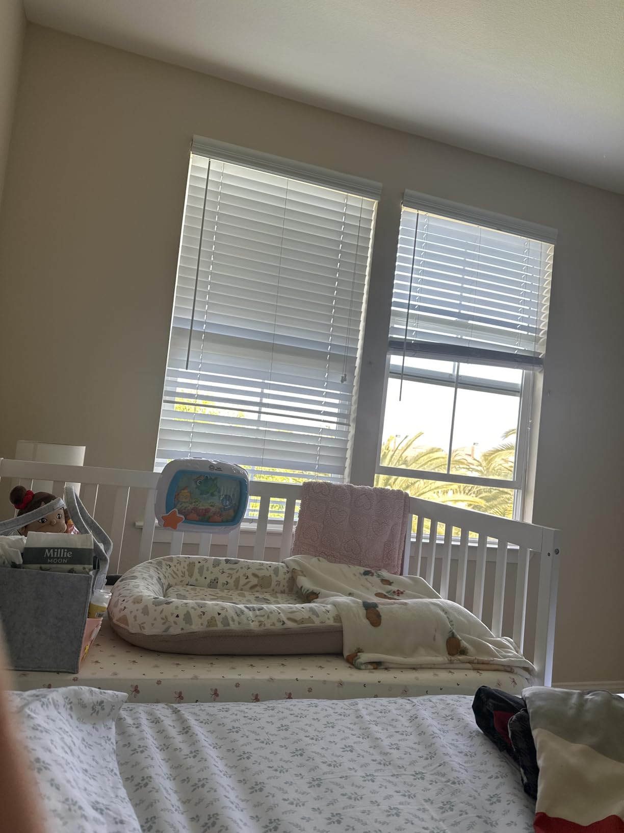 Dream On Me Synergy 5-in-1 Crib, Toddler Bed in Natural customer photo 2