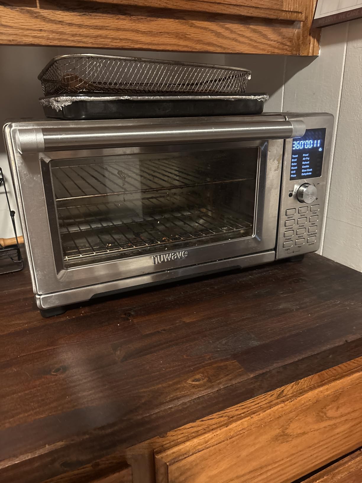 Nuwave Bravo 30 QT Smart Air Fryer Toaster Oven, 2026 New Convection System customer photo 1