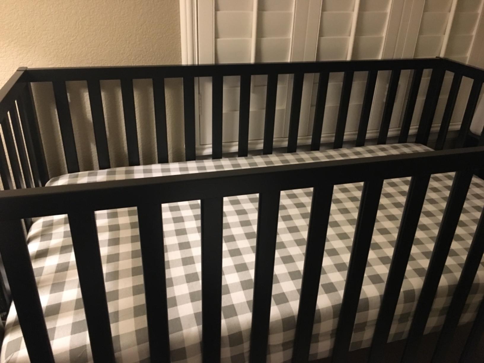 DaVinci Union 4-in-1 Convertible Baby Crib, GREENGUARD Certified, Espresso customer photo 1
