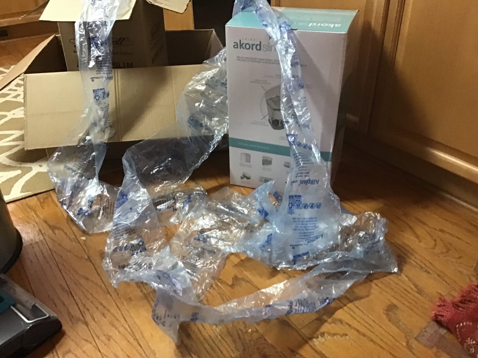 Janibell Akord 330 Adult Diaper Pail System - Holds Up to 35 Adult Diapers per Load, 560 Diapers per Refill Roll, 11-Gallon Hands-Free Step-On Trash Can, Odor-Locking Double Seal, White Resin customer photo 1