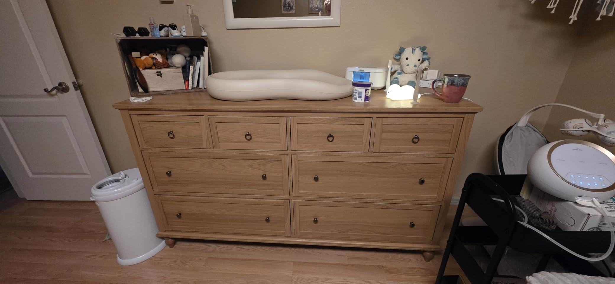 Keekaroo Peanut Changer Baby Vanilla - The Original Easy-to-Clean Changing pad customer photo 2