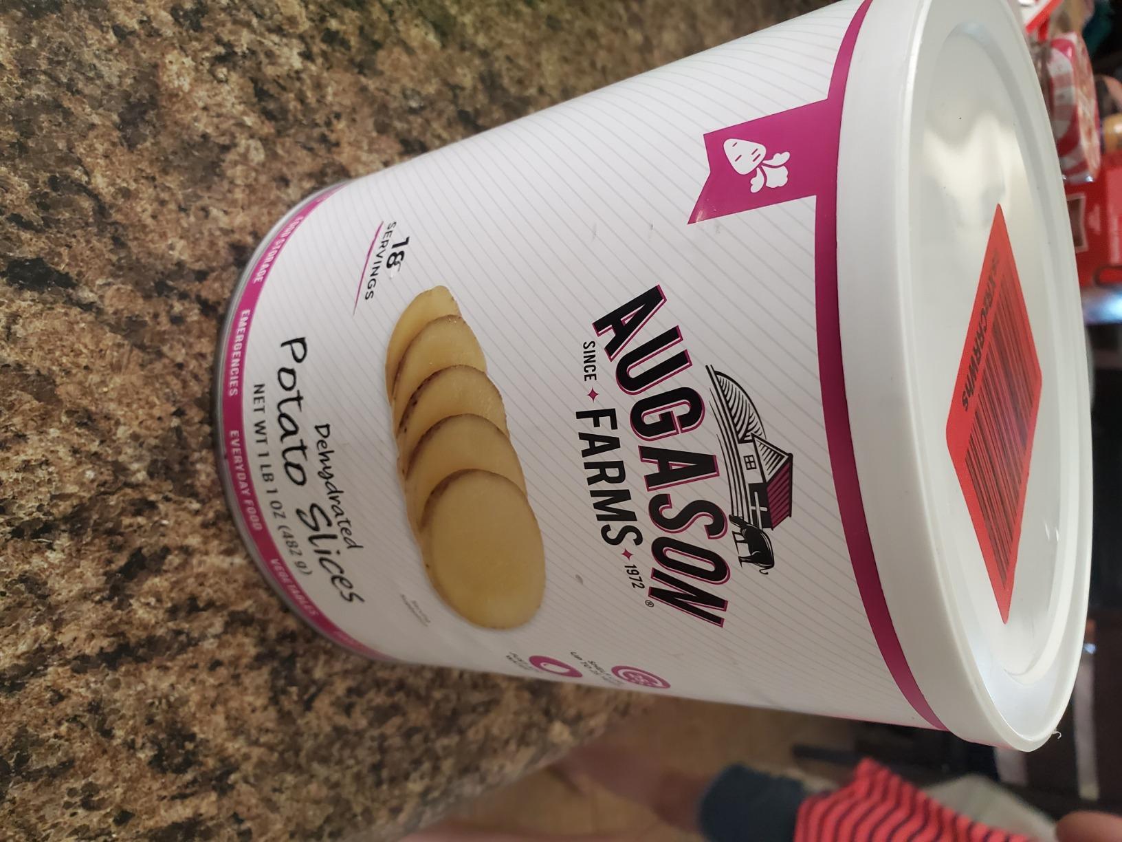 Augason Farms Dehydrated Potato Slices Can customer photo 2