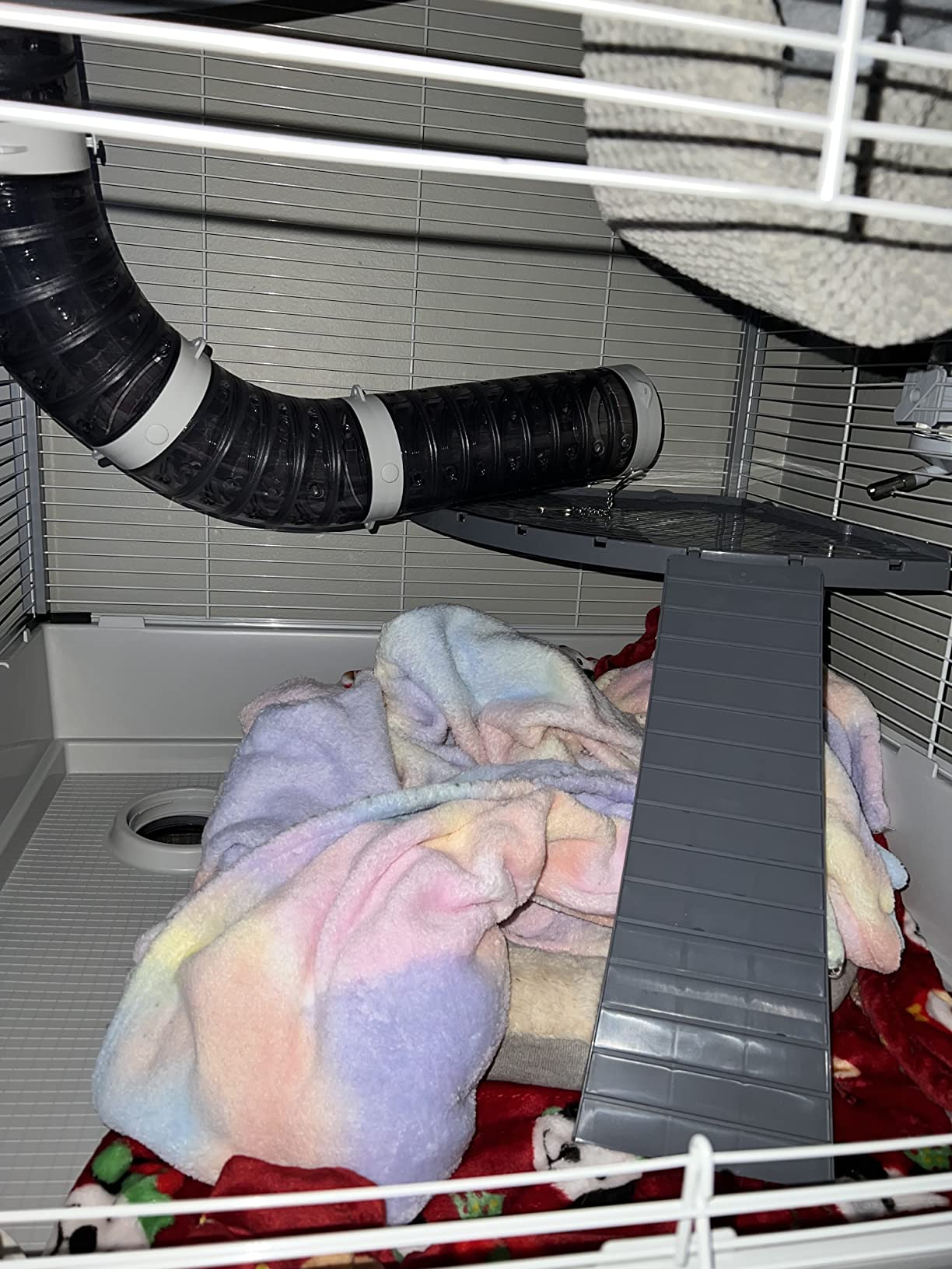 Ferplast Ferret Tower Two-Story Ferret Cage | XXL| Ferret Cage Measures 29.5L x 31.5W x 63.4H - Inches customer photo 1