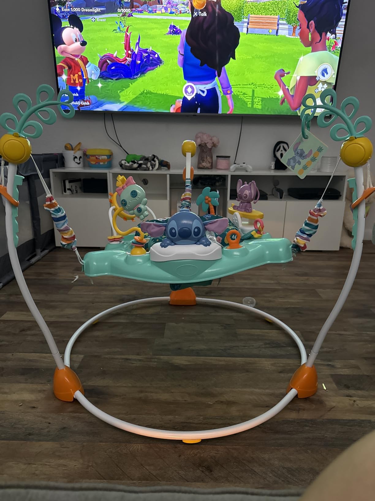 Bright Starts Disney Baby Finding Nemo Sea of Activities Baby Activity Center Jumper with Interactive Toys, Lights, Songs & Sounds, 6-12 Months customer photo 2