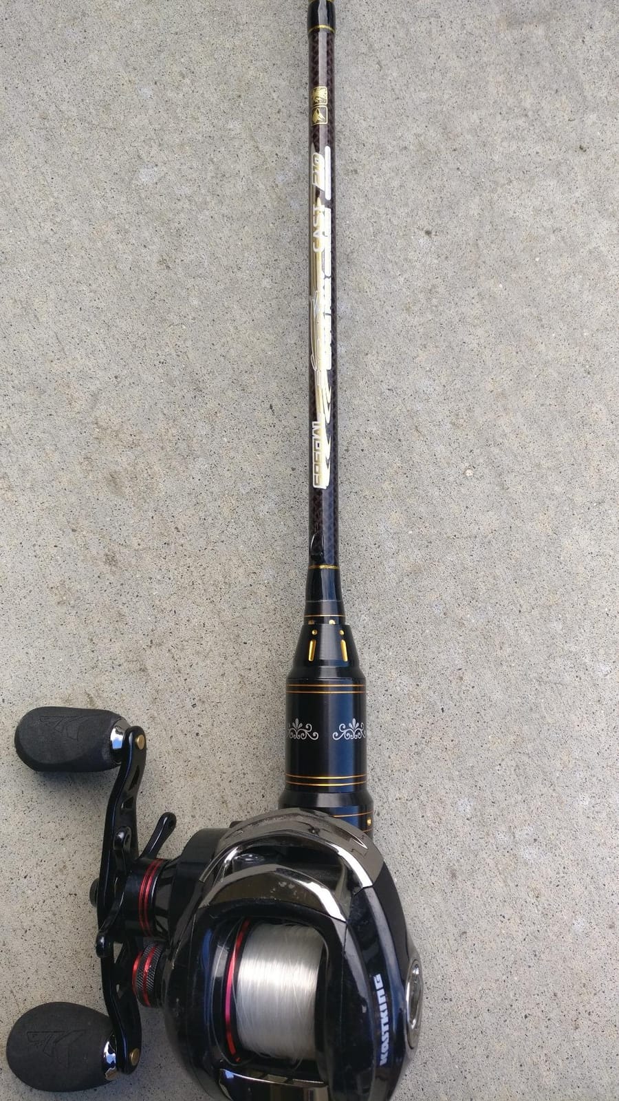 E Series - Camo Legend 2-Piece 7-Feet Casting Rod 24 Ton Carbon Fiber Baitcasting with 2 Tips customer photo 1