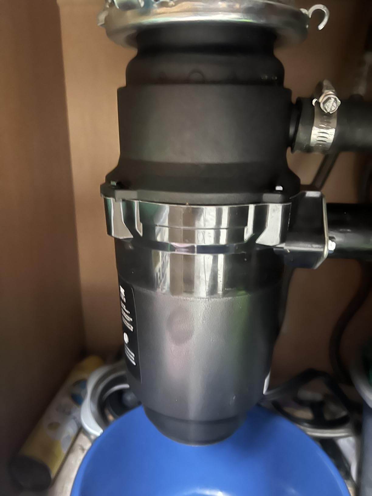 Moen Prep Series PRO Continuous Feed Compact Garbage Disposal for Kitchen Sink with Power Cord, GXP50C customer photo 1