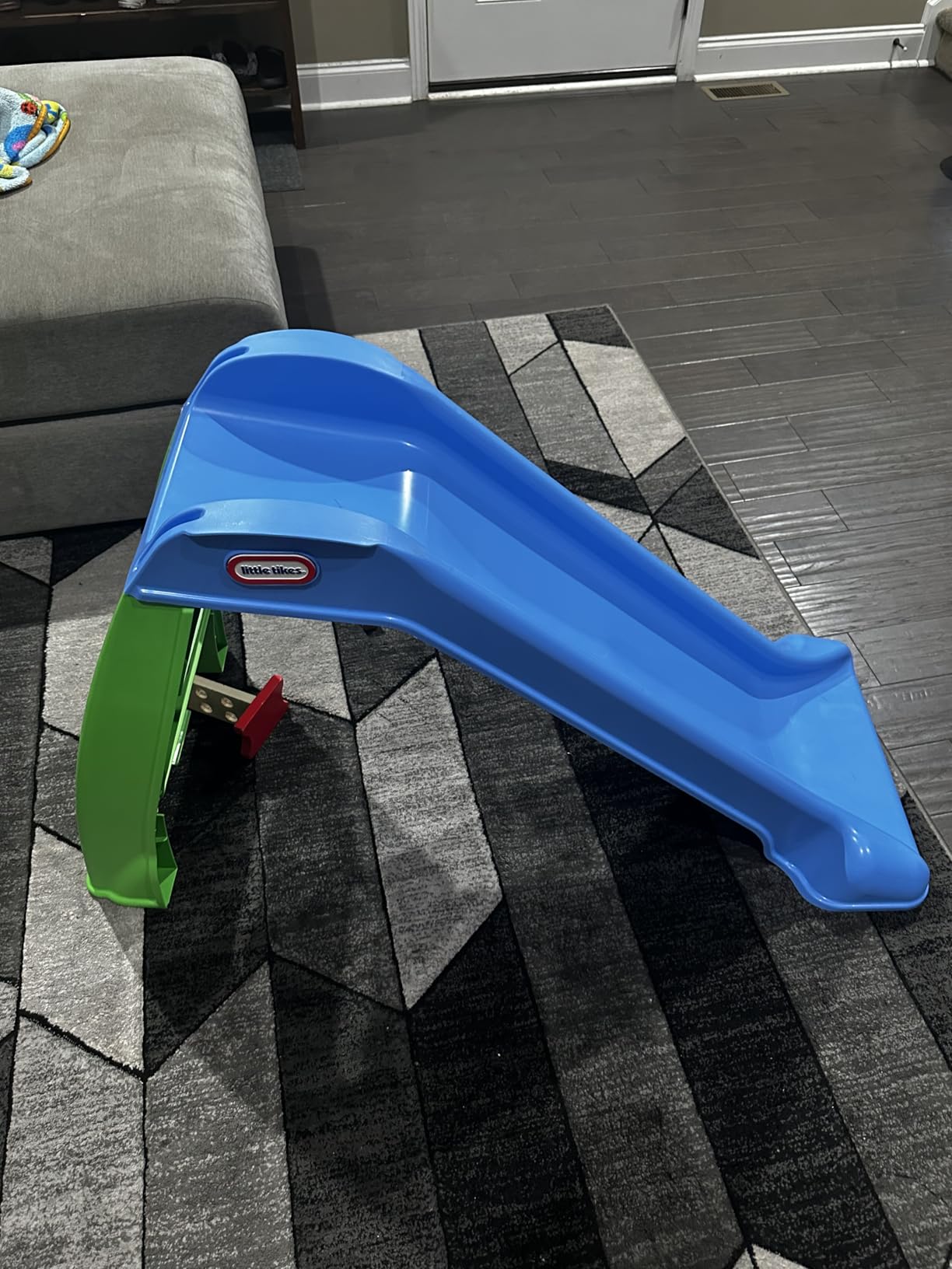 Little Tikes First Slide (Blue/Green) customer photo 2