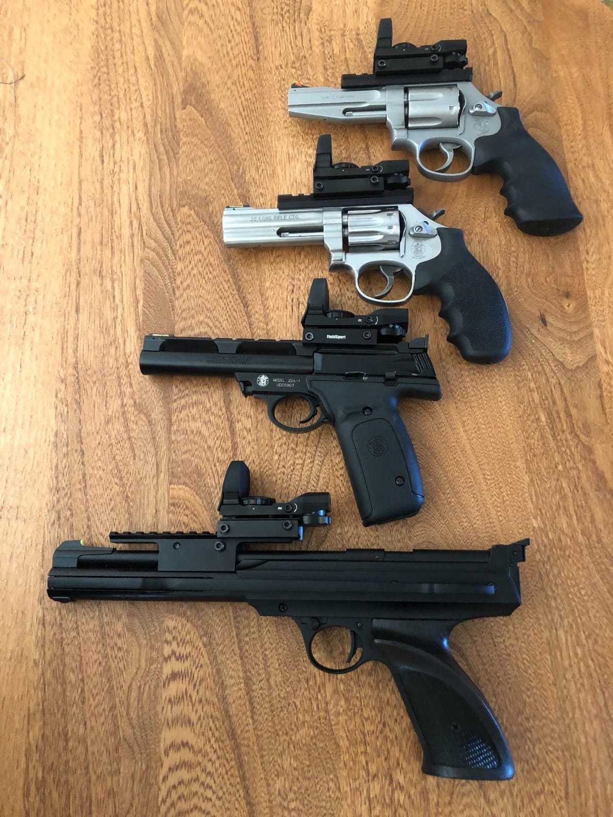 Feyachi Reflex Sight - Adjustable Reticle (4 Styles) Both Red and Green in one Sight! customer photo 2