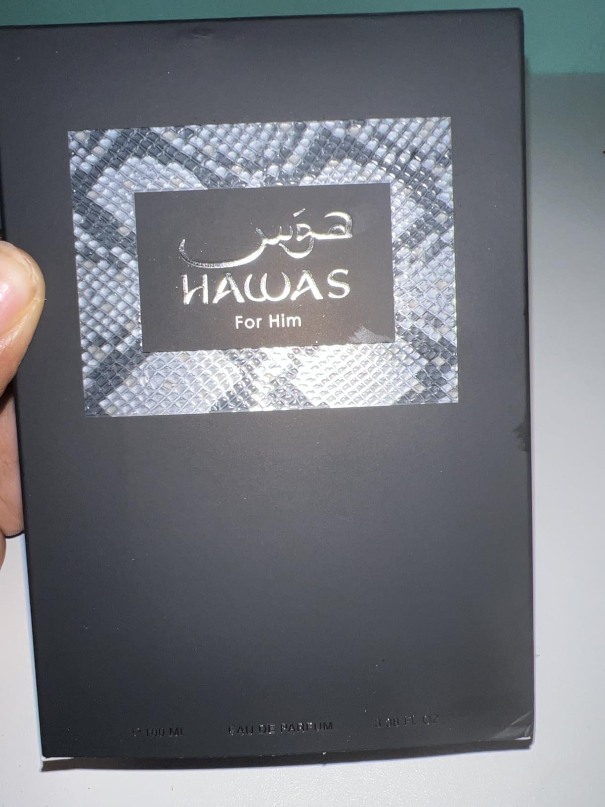 Rasasi Hawas For Men Eau De Parfum Spray 100ML (3.4 Oz) - Long Lasting Arabian Perfume, Premium Perfume Men, Ideal for Special Occasions & Daily Elegance, A Bold and Captivating Fragrance customer photo 1