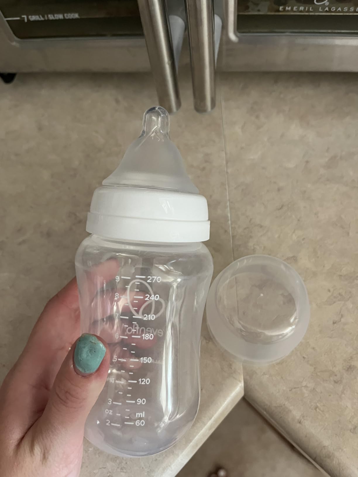 Evenflo Feeding Premium Proflo Venting Balance Plus Wide Neck Baby, Newborn and Infant Bottles - Helps Reduce Colic - 9 Ounce (Pack of 6) customer photo 1
