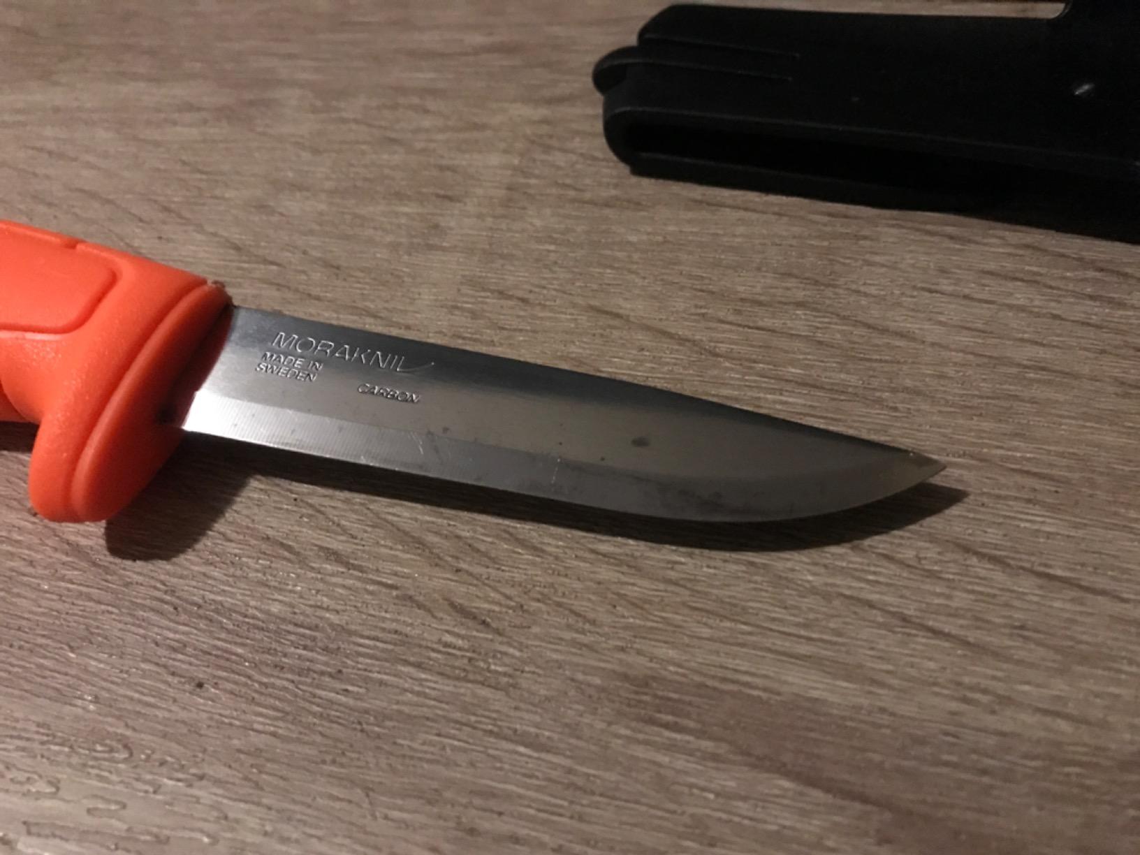 Morakniv Craftline Basic 511 High Carbon Steel Fixed Blade Utility Knife and Combi-Sheath, 3.6-Inch Blade customer photo 1