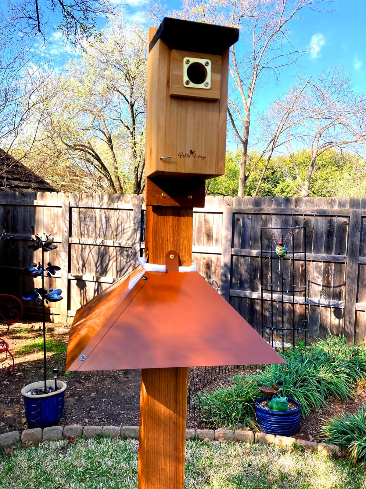 Wild Wings WWCH3 Cedar Blue Bird Box House customer photo 1