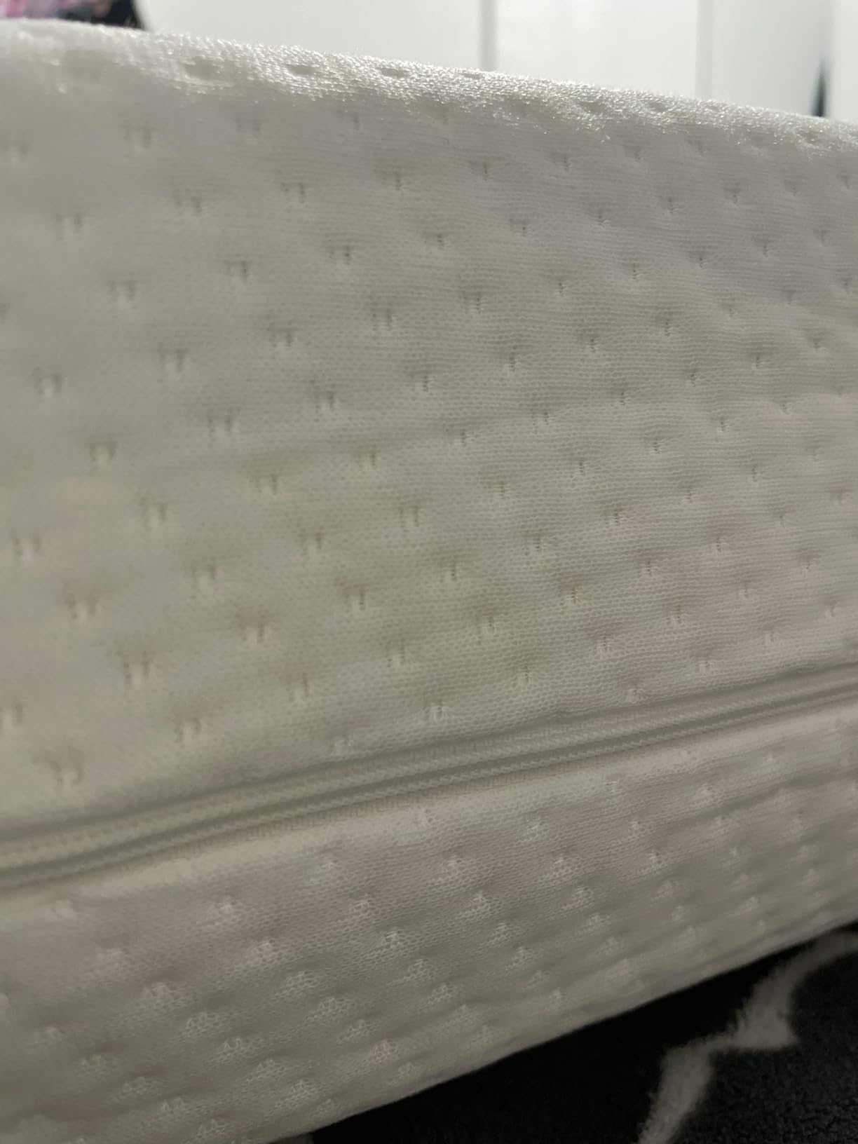 Milliard Premium Infant Crib and Toddler Mattress, CertiPUR-US Certified - Fits All Standard Crib and Toddler Beds, Machine Washable and Waterproof Cover - Flip Dual Stage System, Colchón de Cuna customer photo 2
