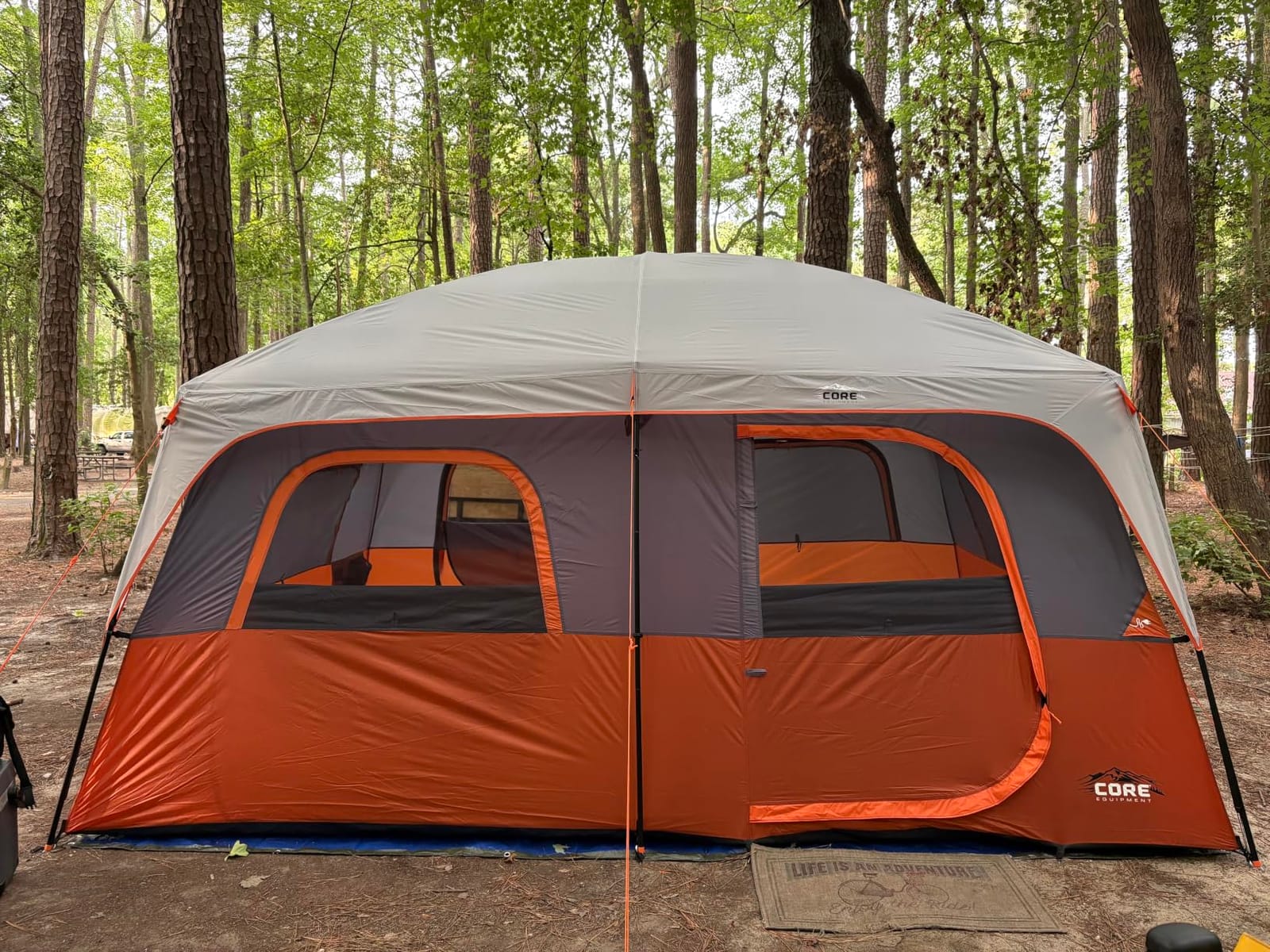 CORE Tent for Family Camping | 10 Person / 11 Person / 12 Person Large Multi Room Cabin Tents for Car Camping & Outdoor Adventures customer photo 2