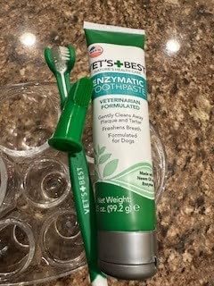 Vet's Best Dog Toothpaste & Toothbrush Dental Care Kit, With Brush 3.5 oz customer photo 2