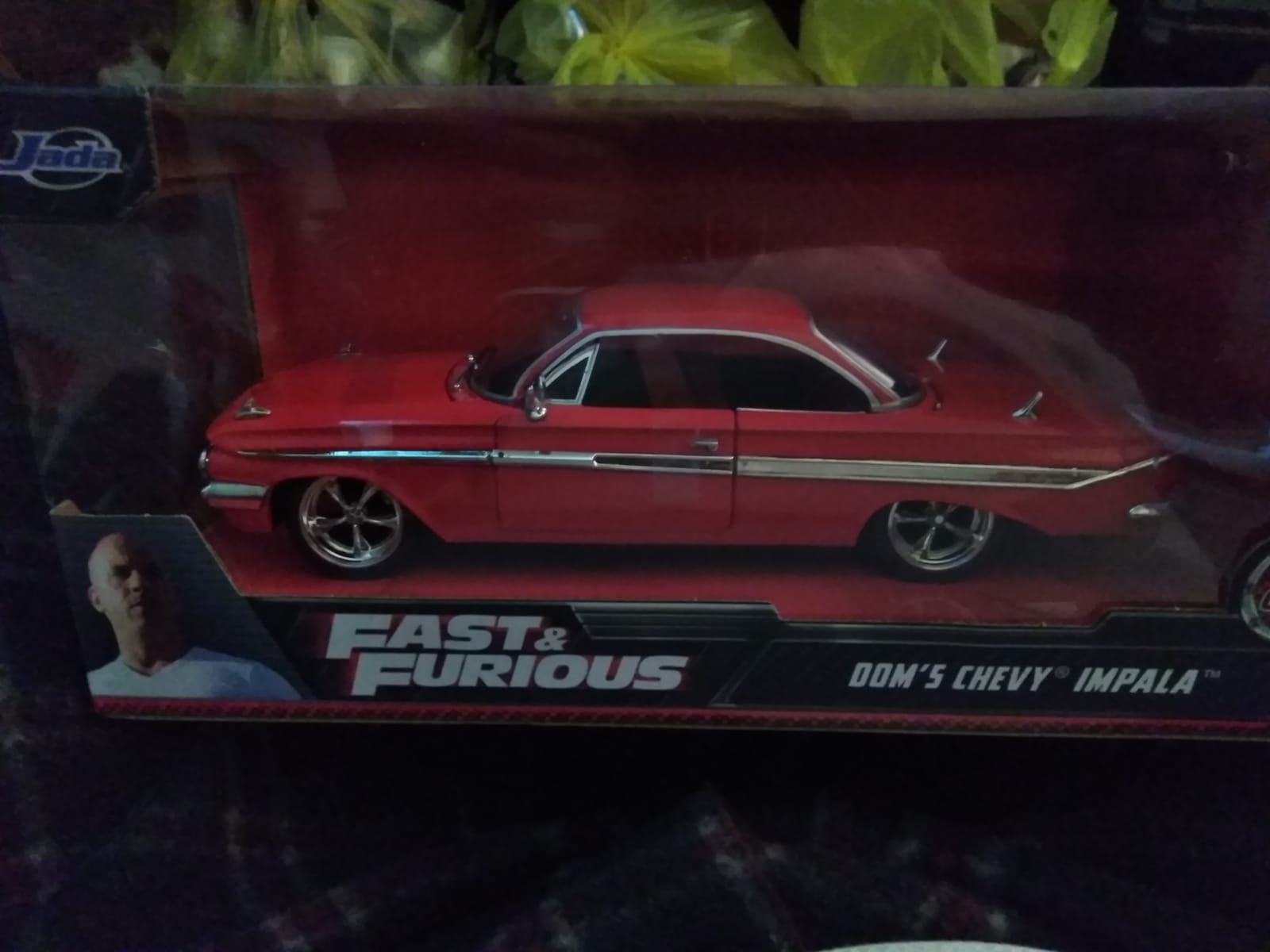 Jada Toys Fast & Furious 8 1:24 Diecast - Dom's Chevy Impala Vehicle, Red customer photo 1