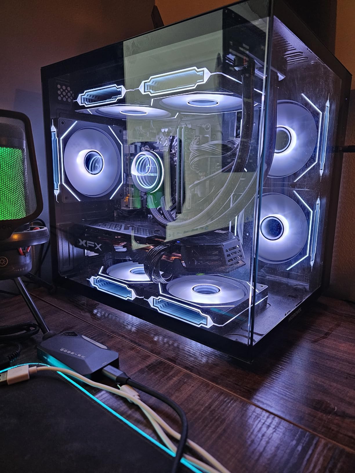 XFX Radeon RX 580 GTS XXX Edition 1386MHz OC+, 8GB GDDR5, VR Ready, Dual BIOS, 3xDP HDMI DVI, AMD Graphics Card (RX-580P8DFD6) customer photo 1