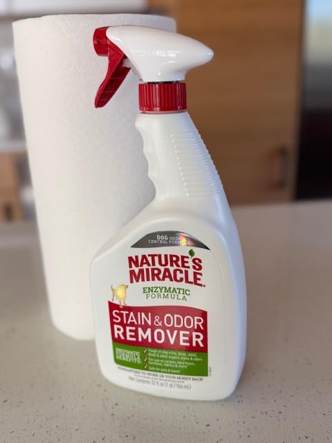 Nature’s Miracle Dog Stain & Odor Remover, Enzymatic Cleaner, 24 oz customer photo 1