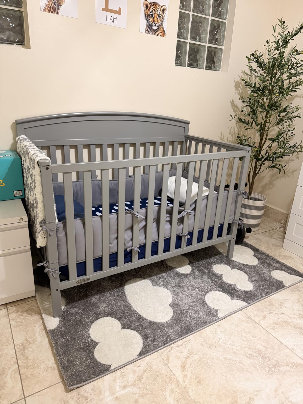 Graco Benton 5-in-1 Convertible Crib, Driftwood customer photo 2