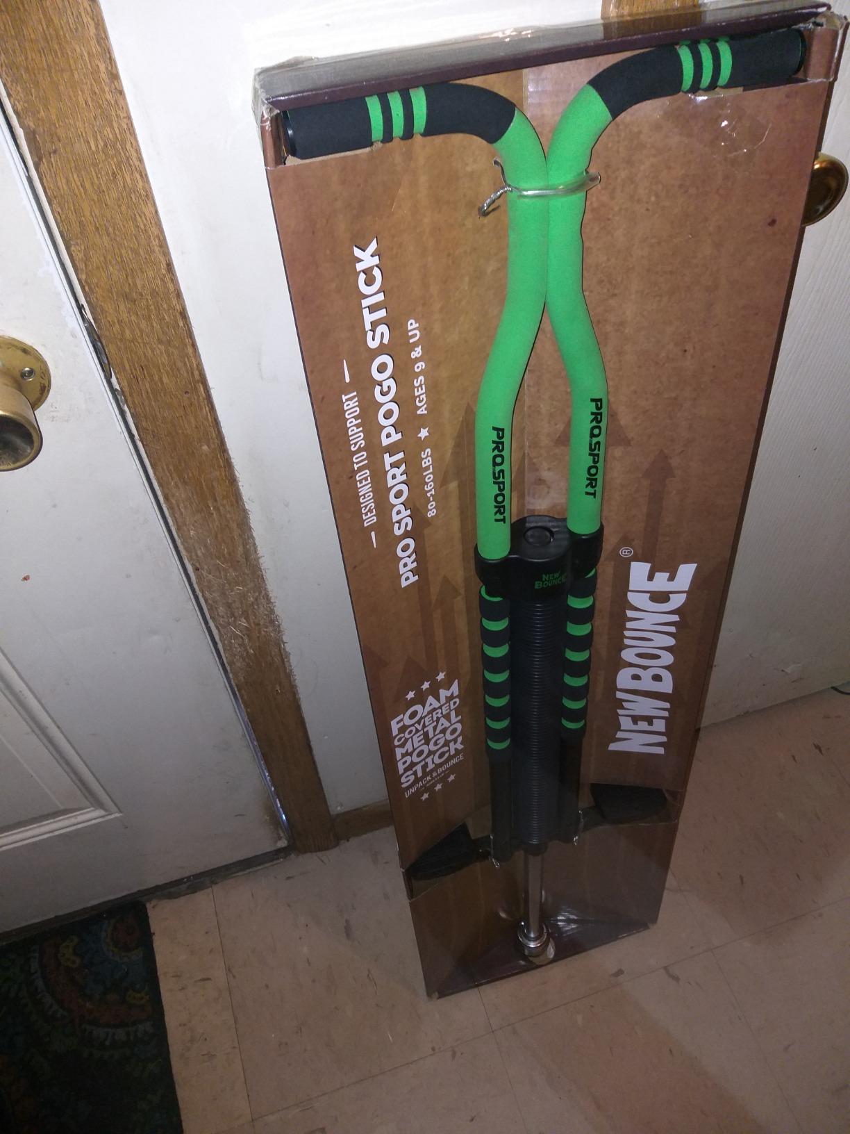 New Bounce Pogo Stick for Kids - Pogo Sticks for Ages 9 and Up, 80 to 160 Lbs - Pro Sport Edition, Quality, Easy Grip, PogoStick for Hours of Wholesome Fun customer photo 1