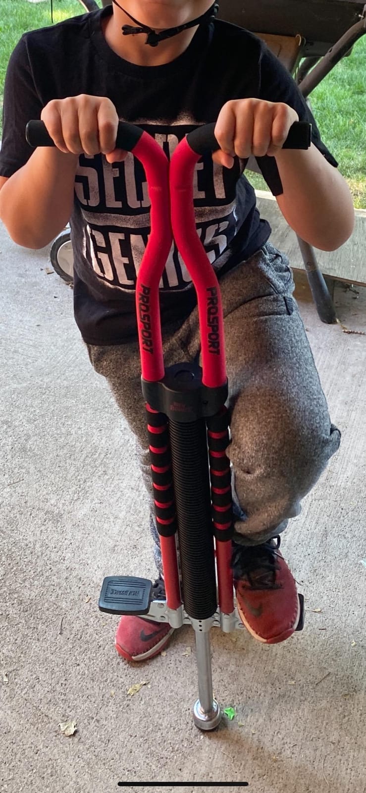 New Bounce Pogo Stick for Kids - Pogo Sticks for Ages 9 and Up, 80 to 160 Lbs - Pro Sport Edition, Quality, Easy Grip, PogoStick for Hours of Wholesome Fun customer photo 2