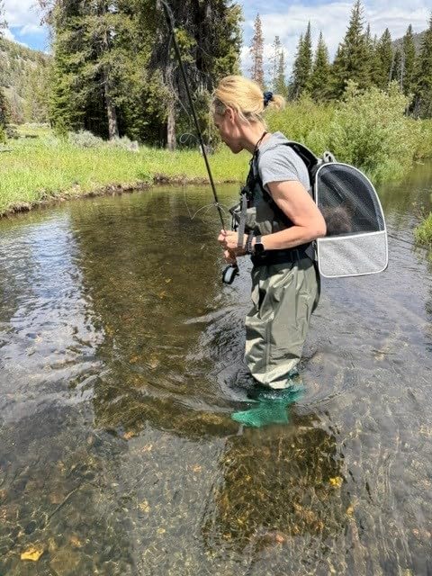 FISHINGSIR Waders for Men Waterproof Women Fishing Chest Wader with Boots | 2-Ply Nylon/PVC, for hunting & fishing, with boot hanger customer photo 1