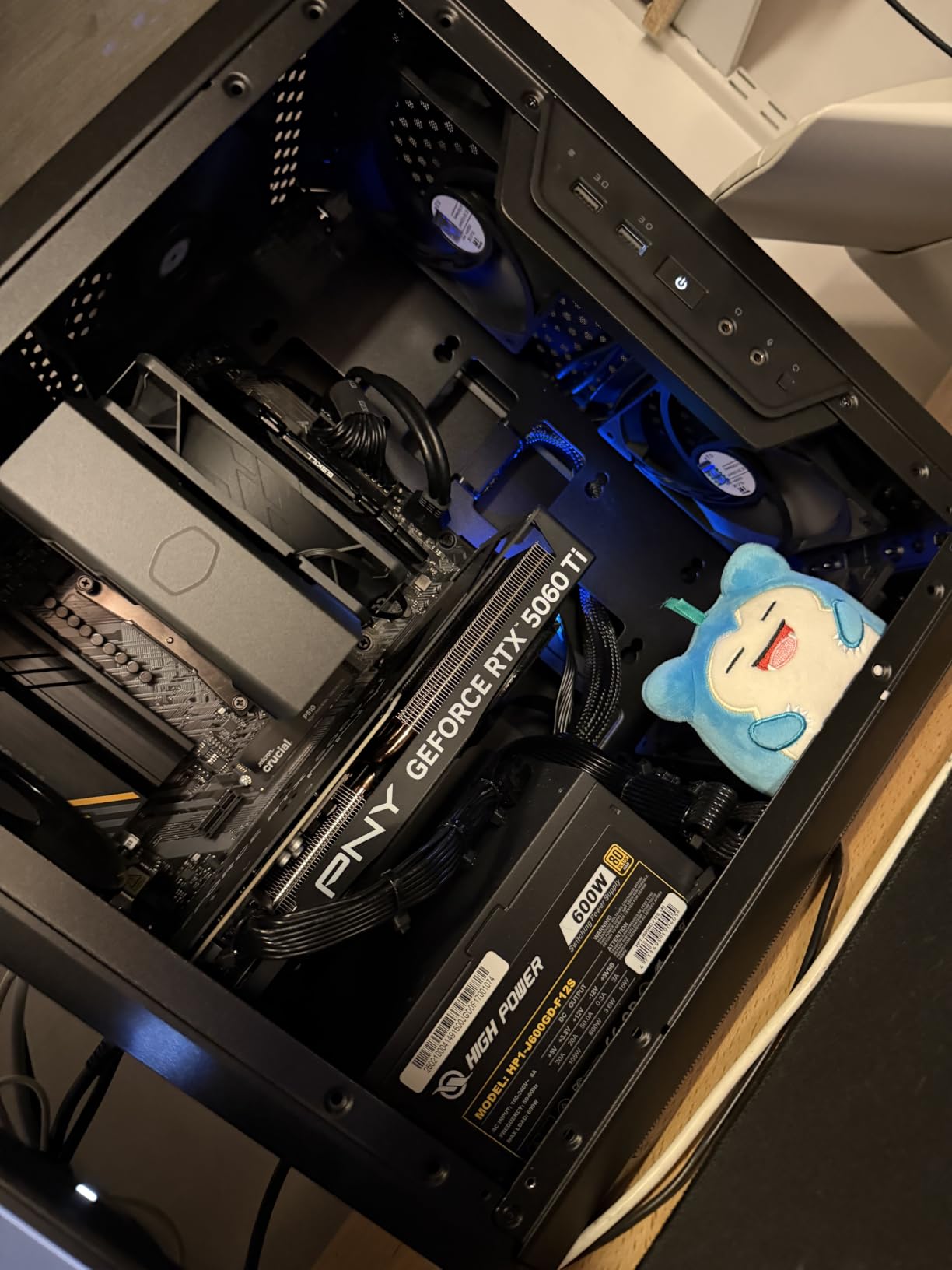 Cooler Master Q300L V1 Micro-ATX PC Case, High Airflow, Transparent Panel customer photo 2