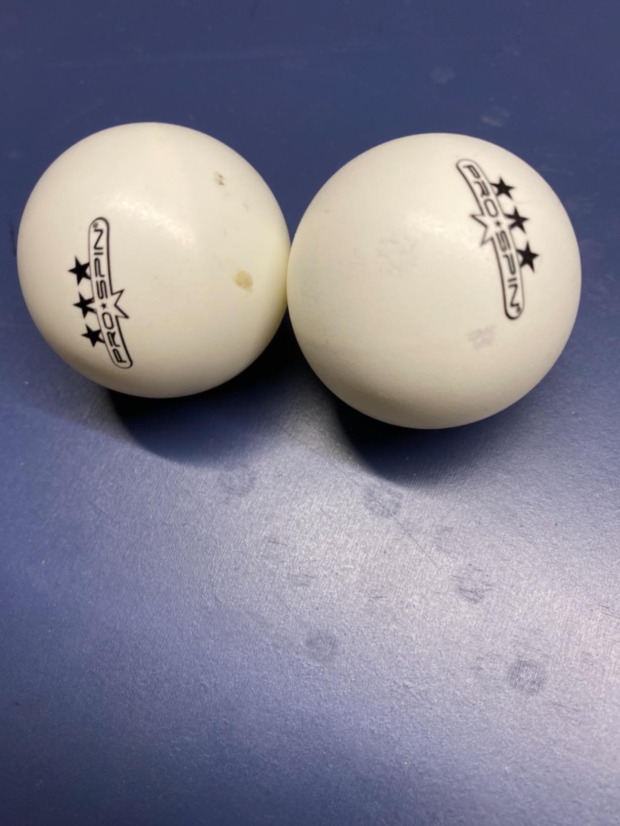 PRO-SPIN High-Performance Ping Pong Balls (12/24/60 Pack Sizes) | White 40+ Table Tennis Balls | Premium ABS Plastic | Professional Quality | Official Size & Weight | Indoor & Outdoor Games customer photo 2