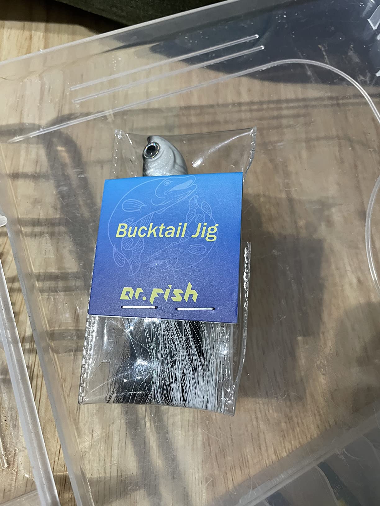 Dr.Fish 3 Pack Bucktail Jig Lure Hair Jig Saltwater Freshwater Lures Surf Fishing Bass Flounder Striper Bluefish Halibut Redfish customer photo 1