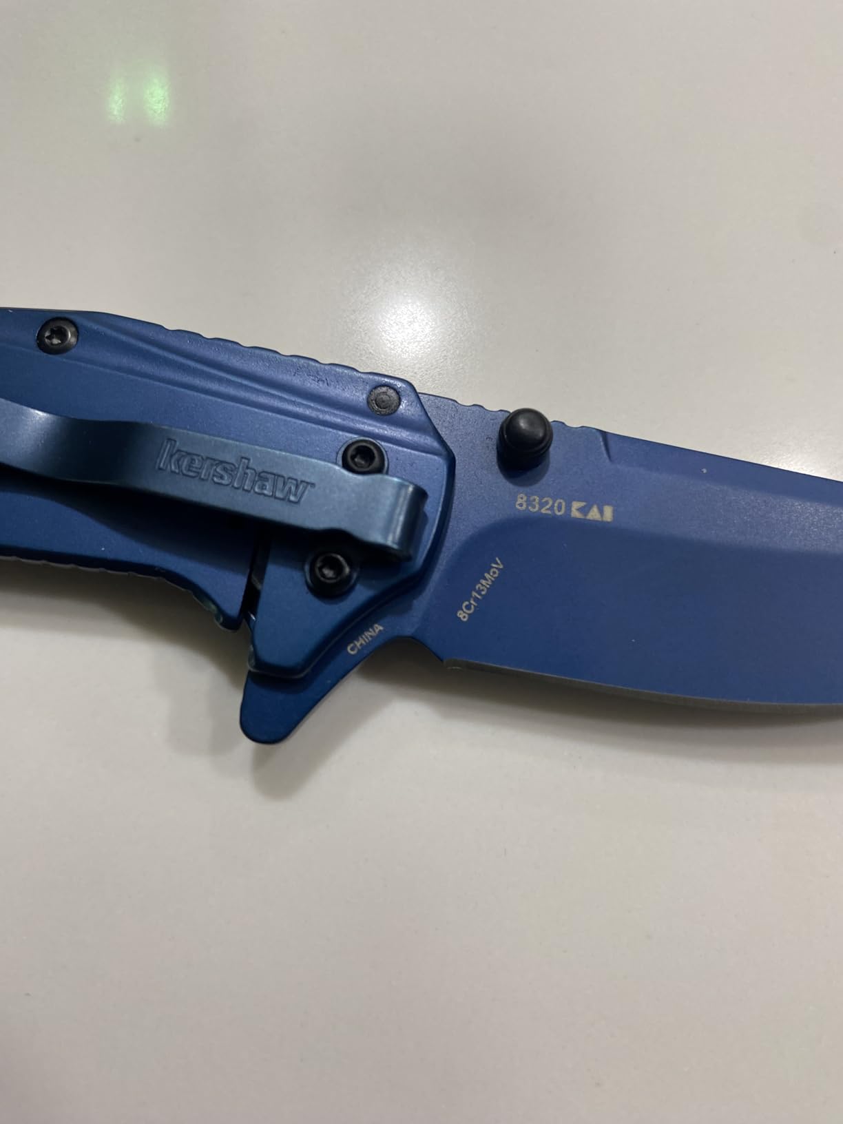 Kershaw Outright Folding Pocket Knife, 8Cr13MoV Stainless Steel Blade, Pocketclip customer photo 1