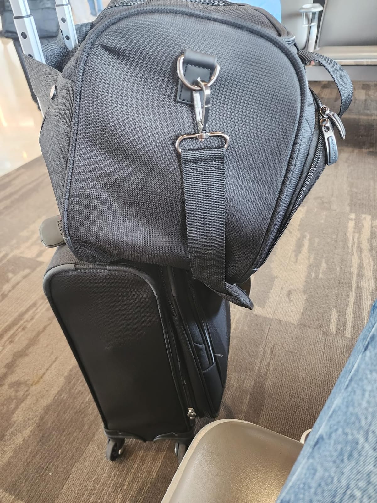 Travelpro Maxlite 5 Softside Checked Luggage Spinner, Black, 25-Inch customer photo 1