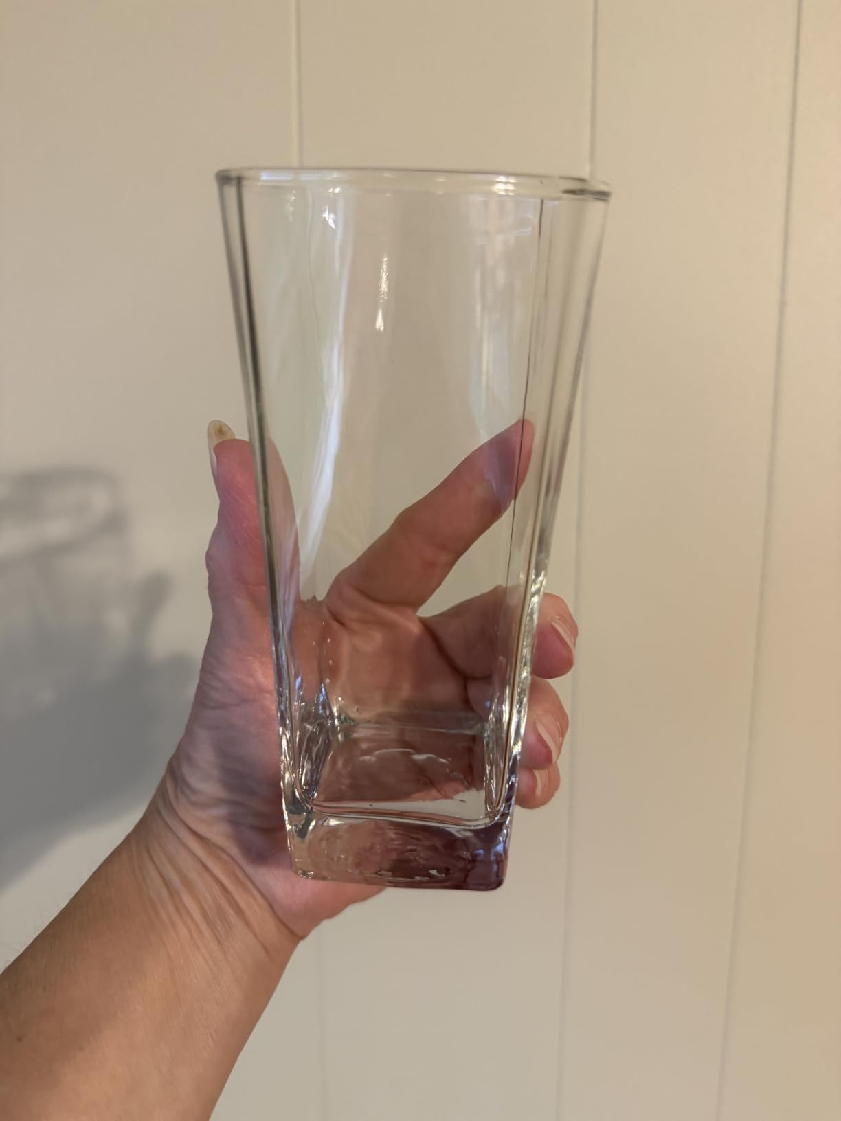 Libbey Blue Ribbon Tumbler & Rocks Drinking Glasses Set of 16, Dimpled Cups customer photo 1