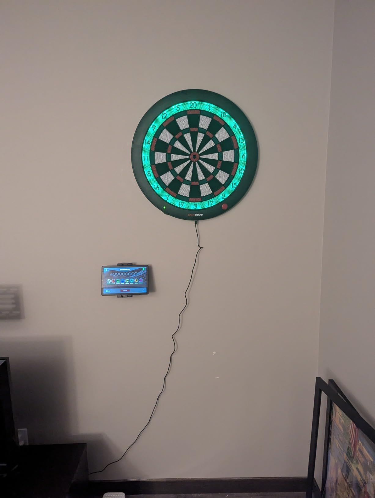 GRANBOARD3s Bluetooth Electronic Dartboard - Green customer photo 2