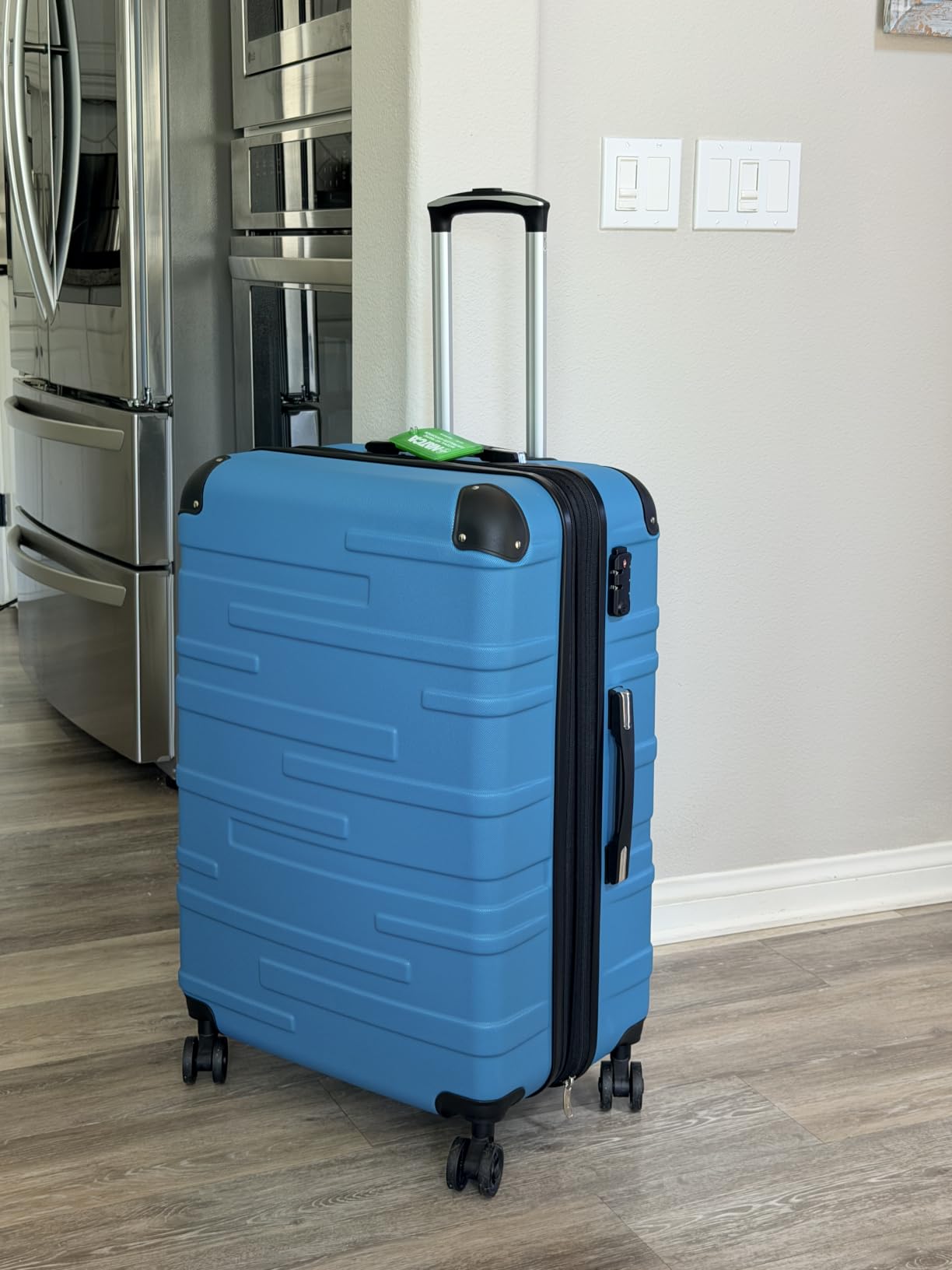 Coolife Hardside ABS Luggage, TSA Lock, Spinner Wheels, 3-Piece Set customer photo 1